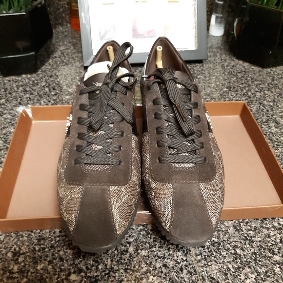 Coach Signature PVC Sneakers - Picture 1 of 5